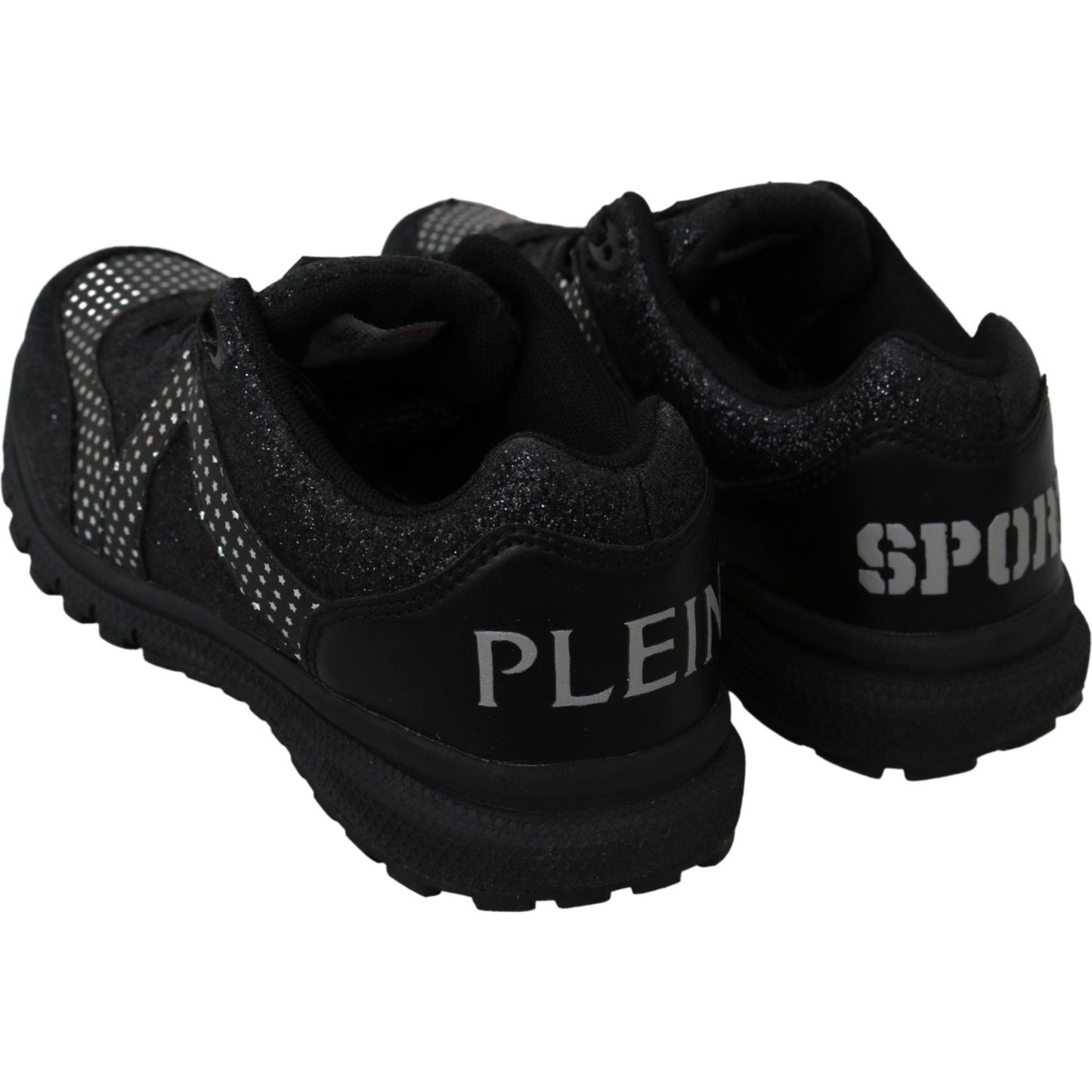 Philipp Plein Black Running Jasmines Sneakers Shoes