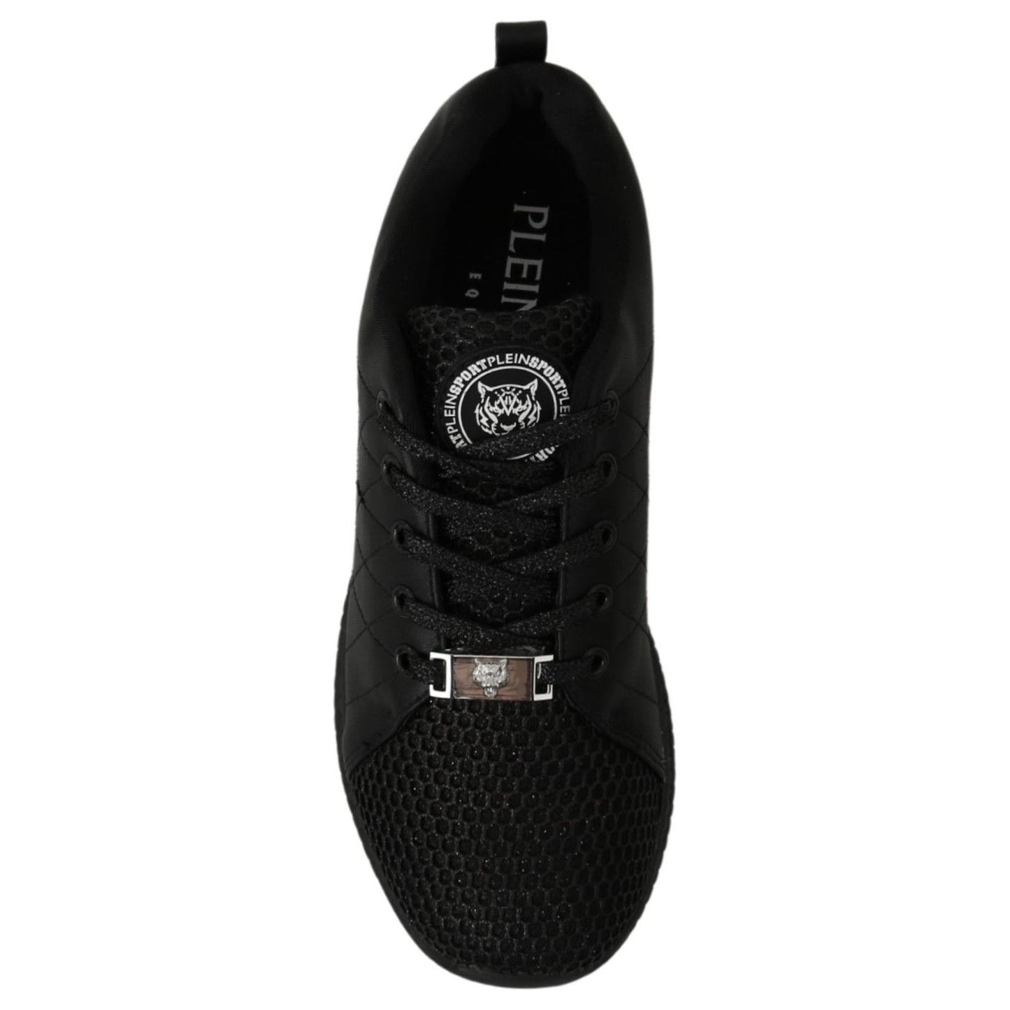 Philipp Plein Elegant Black Gisella Sneakers WOMAN SNEAKERS Philipp Plein