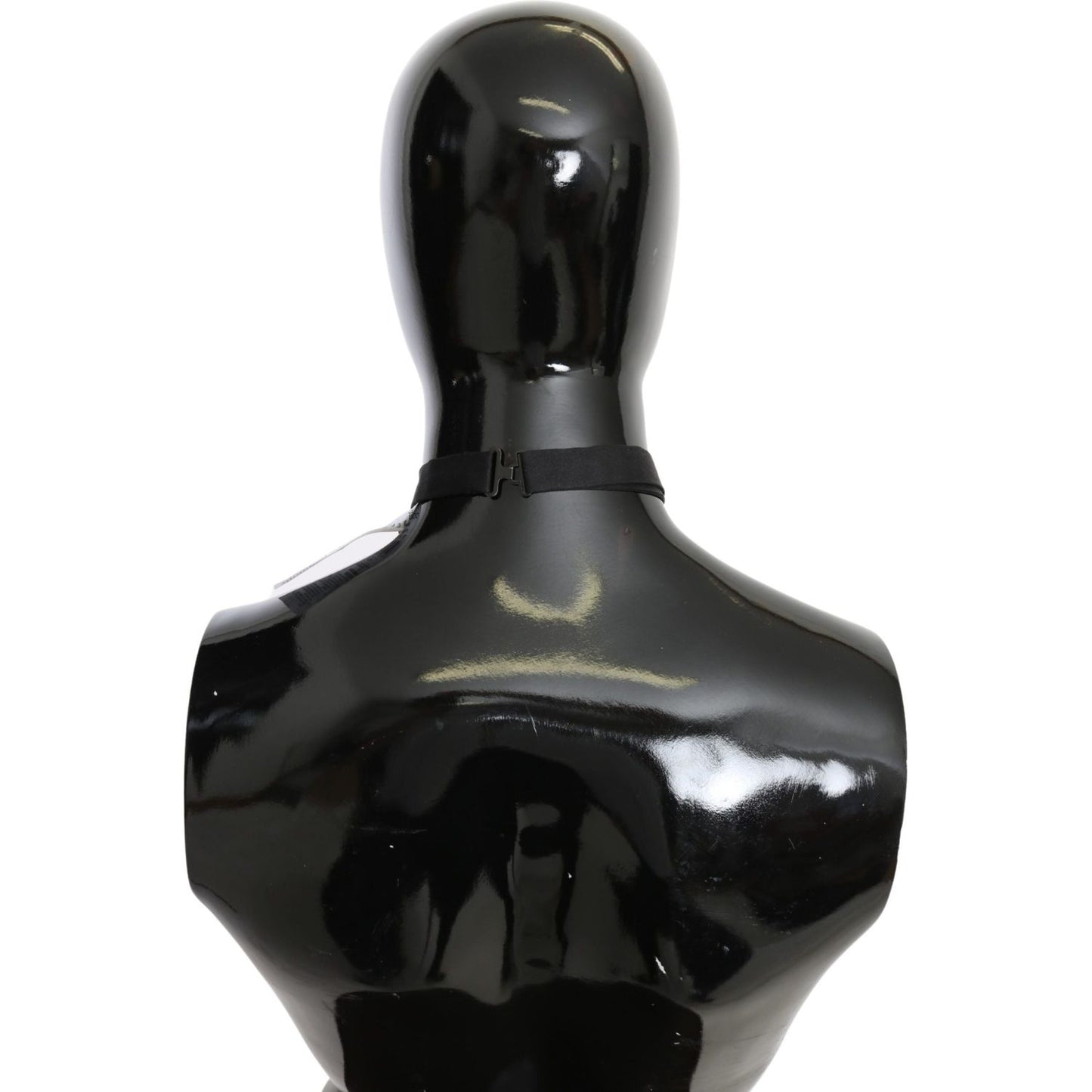 Dolce & Gabbana Gold Crystal Beaded Sequined 100% Silk Catwalk Necklace