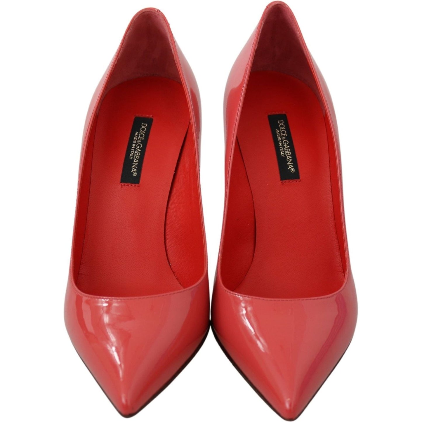 Dolce & Gabbana Elegant Dark Pink Patent Leather Pumps Dolce & Gabbana