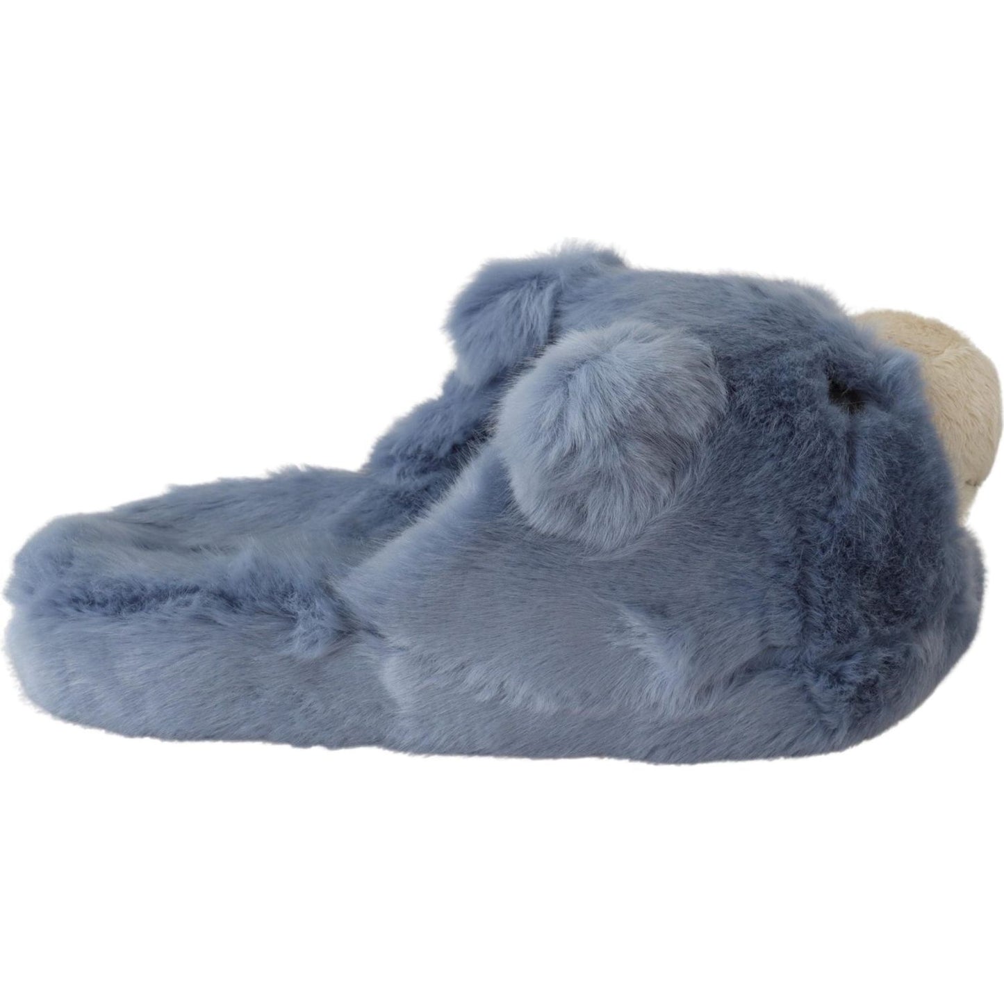 Dolce & Gabbana Chic Teddy Bear Blue Loafers Shoes Dolce & Gabbana