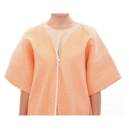 Andrea Incontri Pink Short Sleeves Jacket Coat