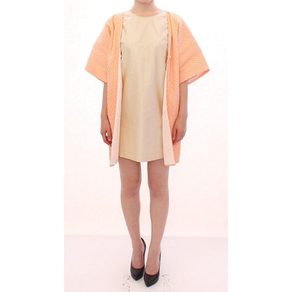 Andrea Incontri Pink Short Sleeves Jacket Coat