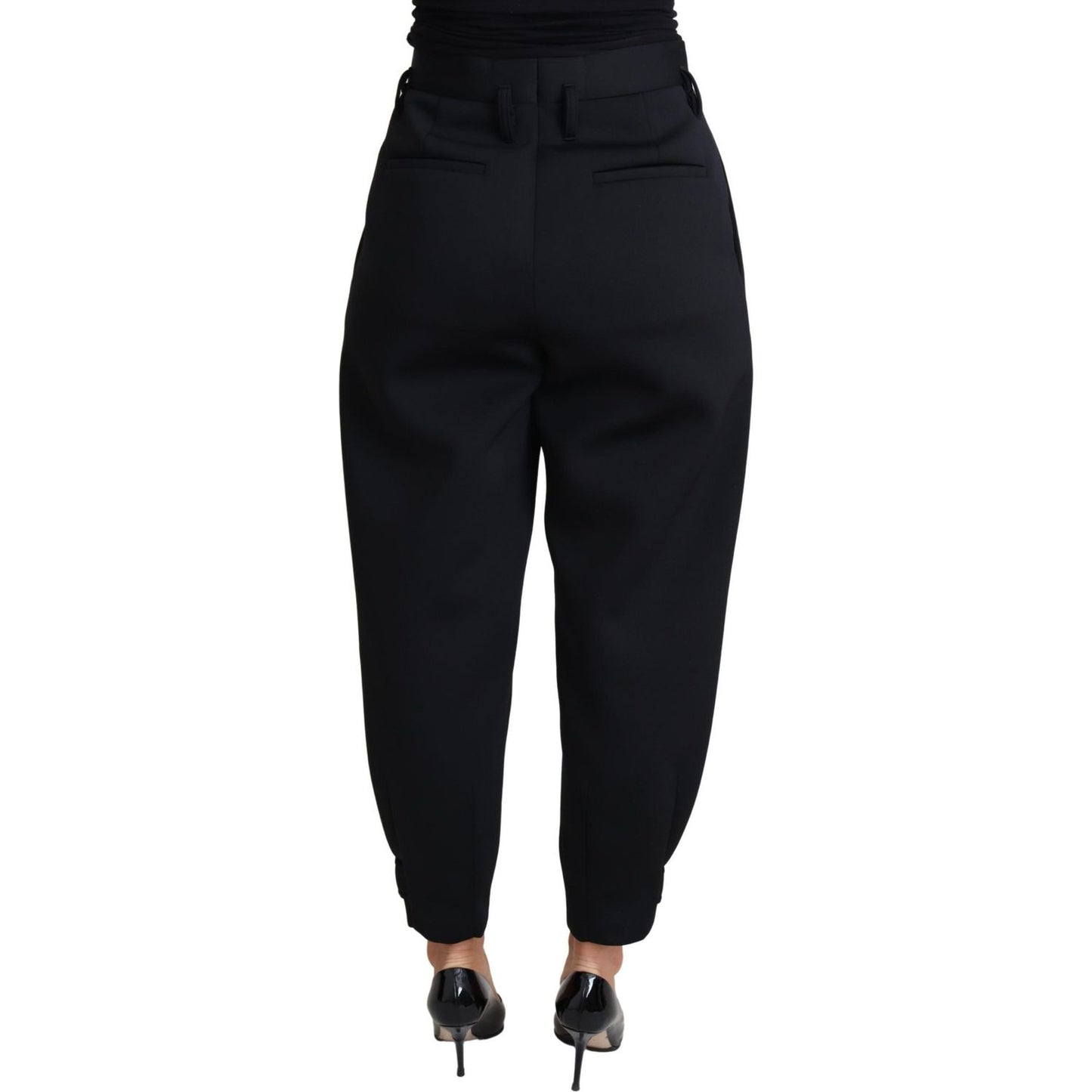 Dolce & Gabbana Elegant High-Waist Cropped Trousers Dolce & Gabbana