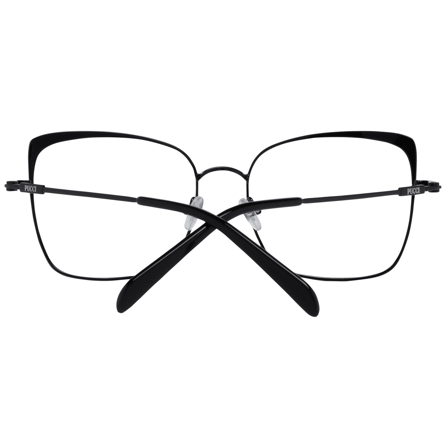 Emilio Pucci Black Metal Glasses (Frames)