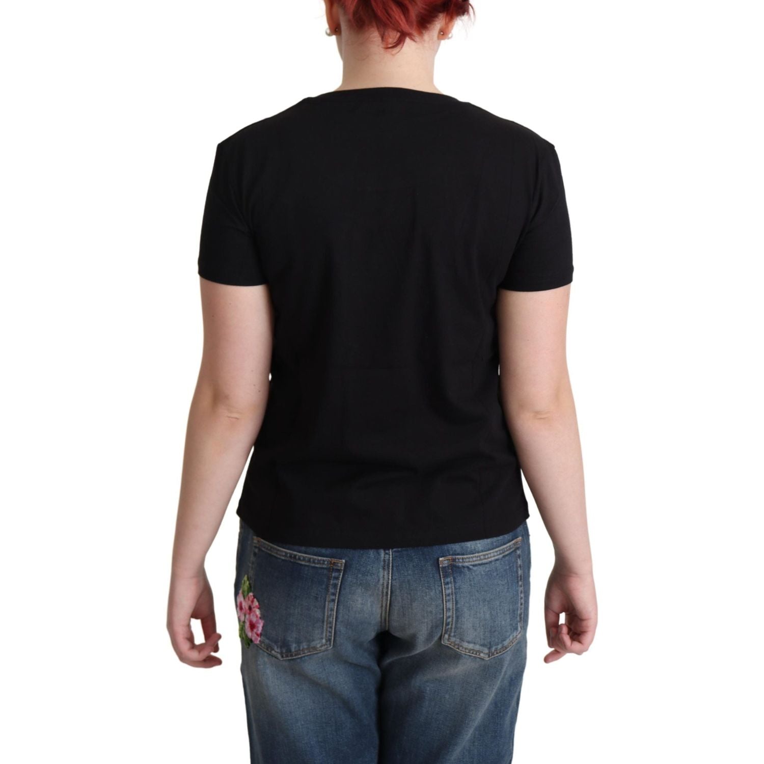 别致的 Moschino 棉质 T 恤，带米兰印花