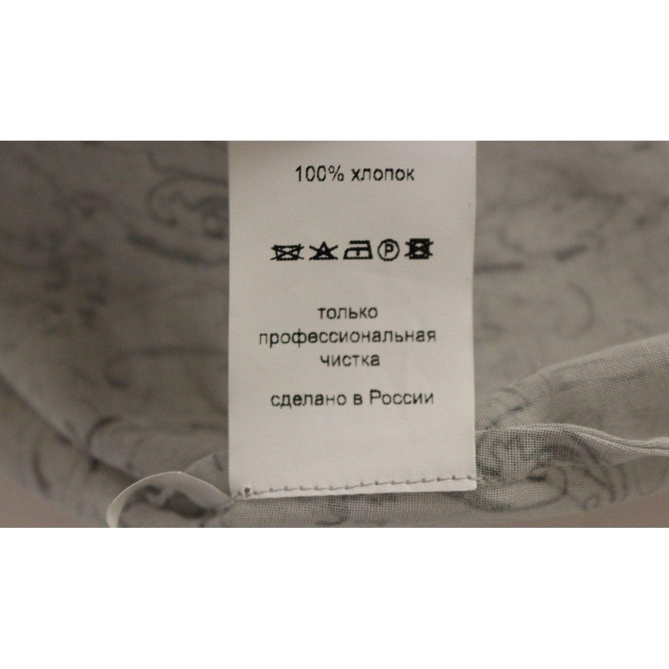 优雅蓝色棉质束腰上衣