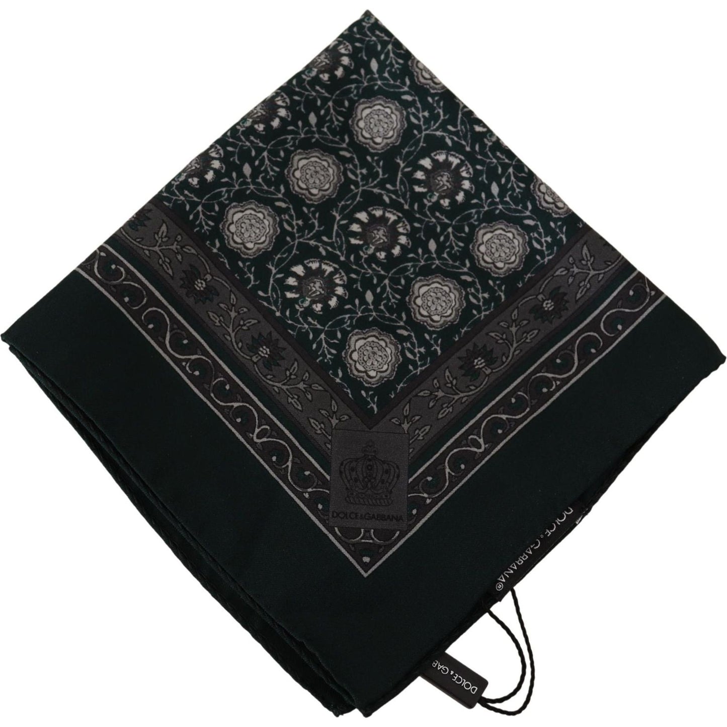 Dolce & Gabbana Exquisite Silk Pocket Square Handkerchief Dolce & Gabbana