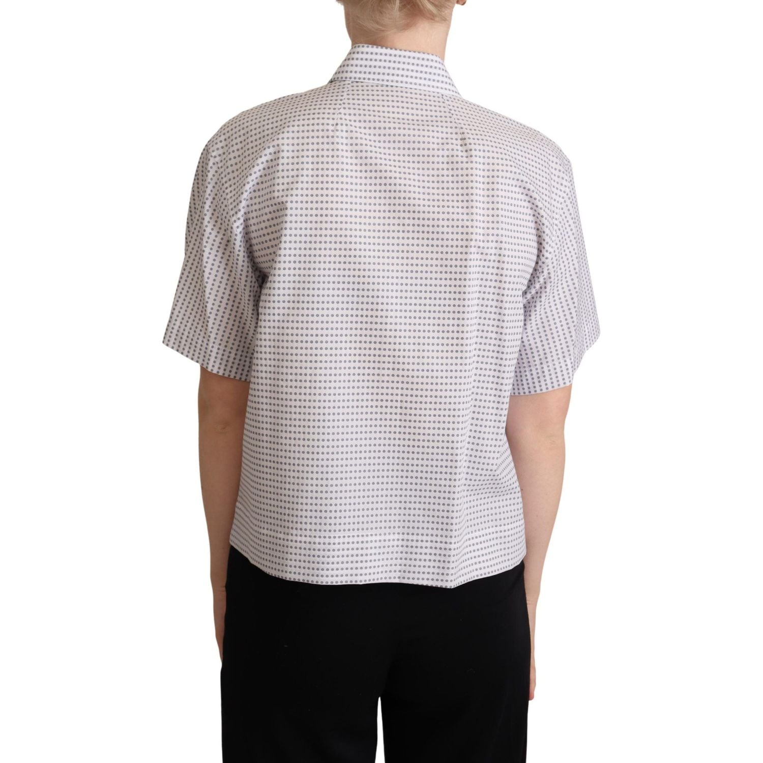 优雅圆点领 Polo 衫