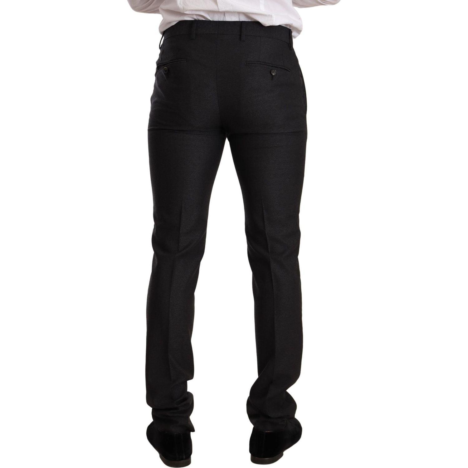 بدلة مارتيني صوفية رمادية أنيقة من دولتشي آند غابانا