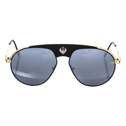 Frankie Morello Black Metallic Men's Sunglass Frankie Morello