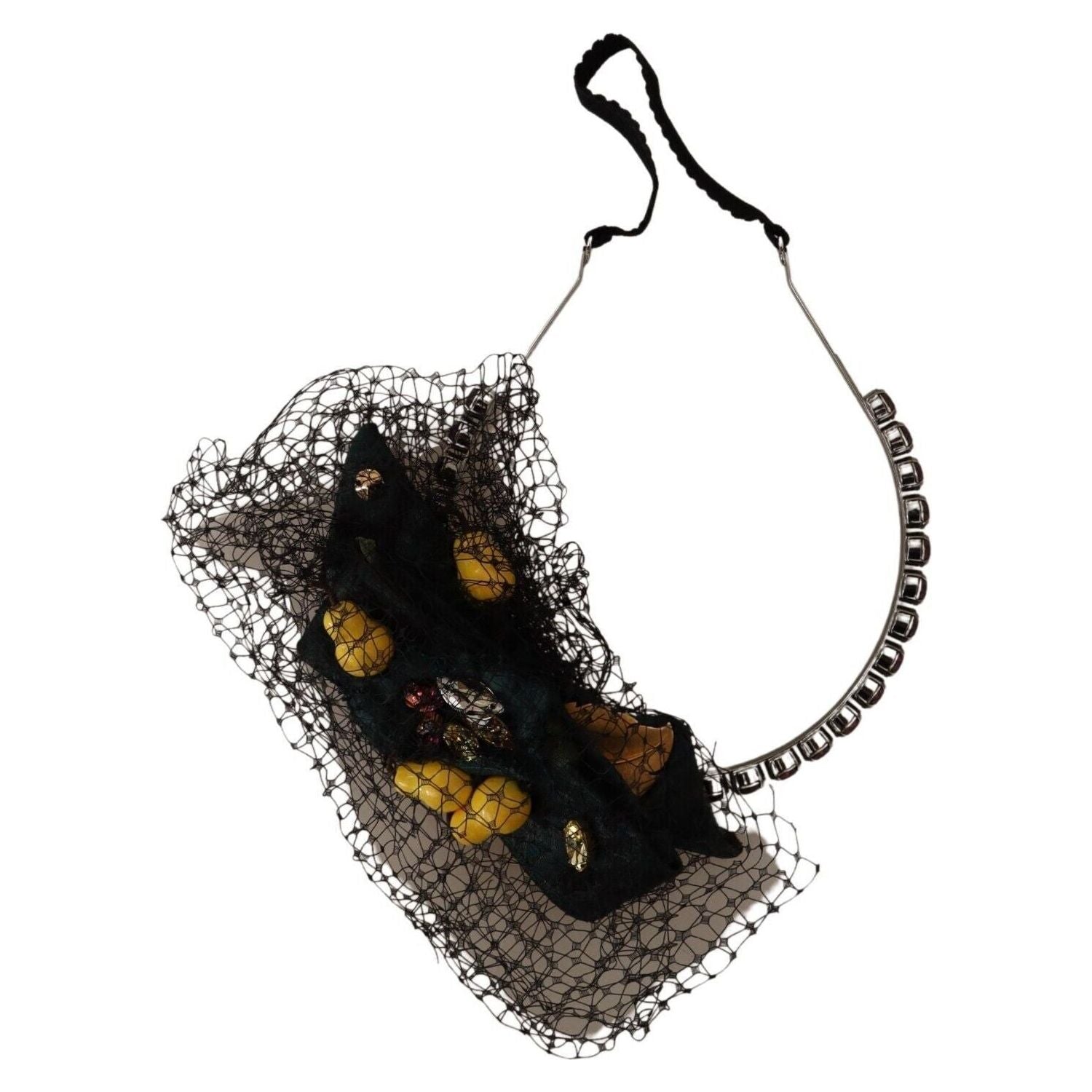 تاج من الكريستال بلون الجواهر من دولتشي آند غابانا