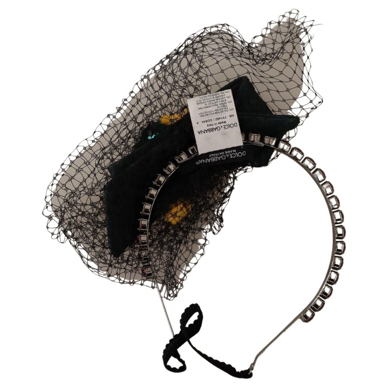 تاج من الكريستال بلون الجواهر من دولتشي آند غابانا