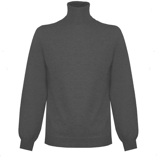 Malo Gray Cashmere Men Sweater Malo