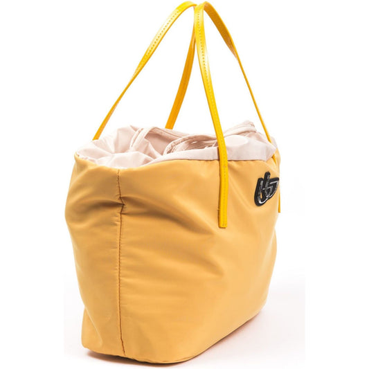 BYBLOS Yellow Polyester Women Handbag BYBLOS