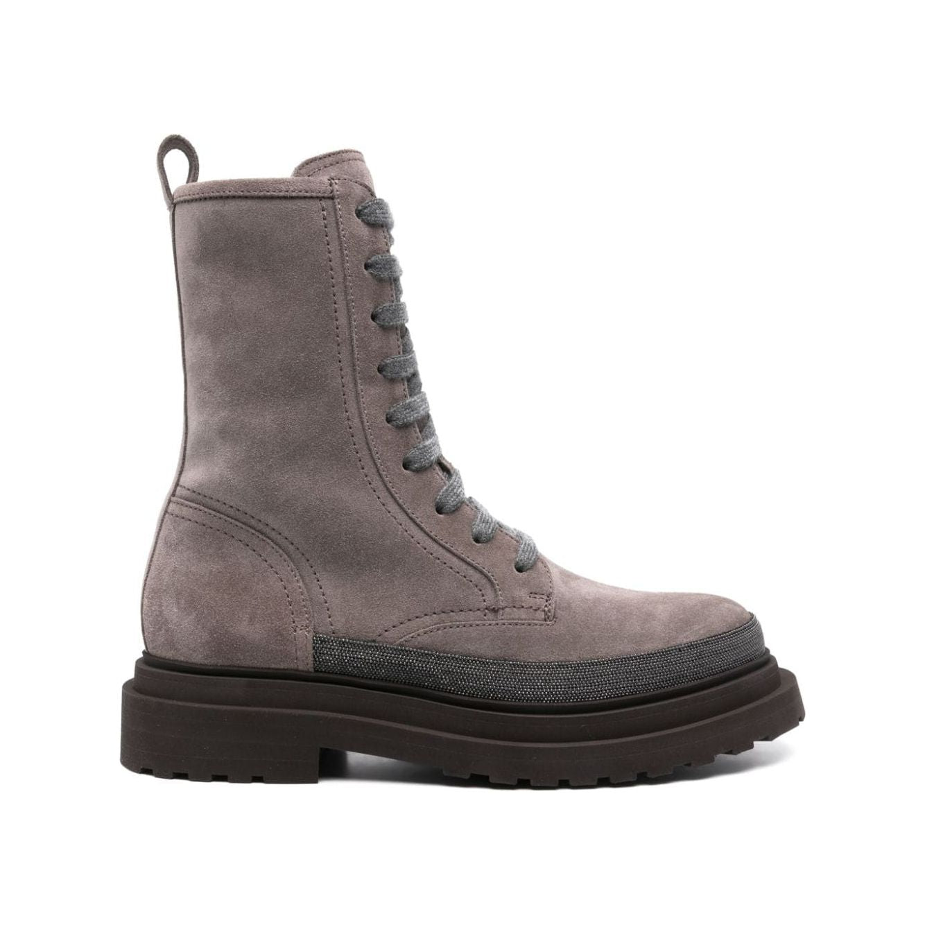 Brunello Cucinelli Boots Grey Boots Brunello Cucinelli