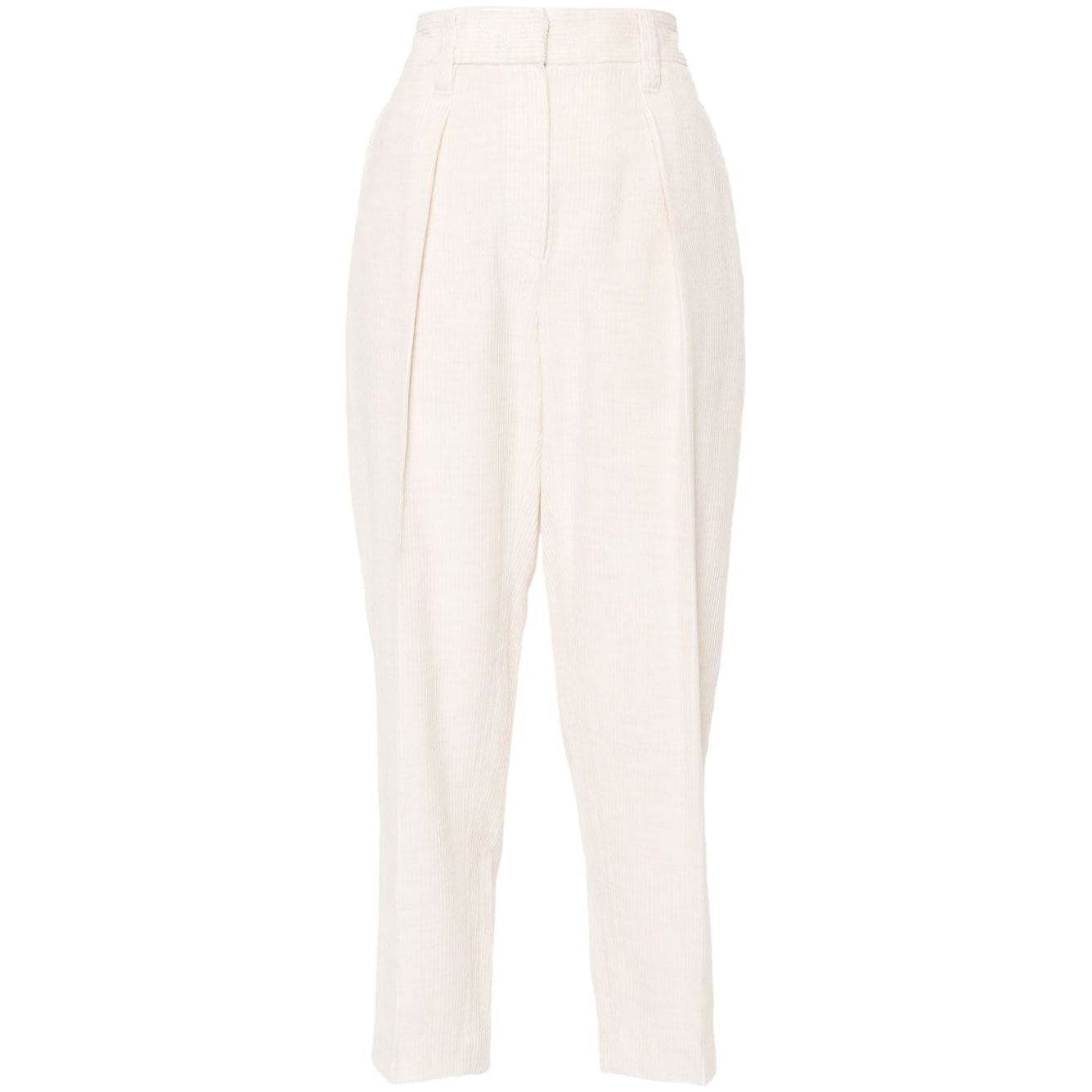 Brunello Cucinelli Trousers Ivory Trousers Brunello Cucinelli