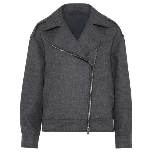 Brunello Cucinelli Jackets Grey Jackets Brunello Cucinelli