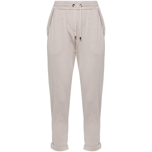 Brunello Cucinelli Trousers Beige Trousers Brunello Cucinelli