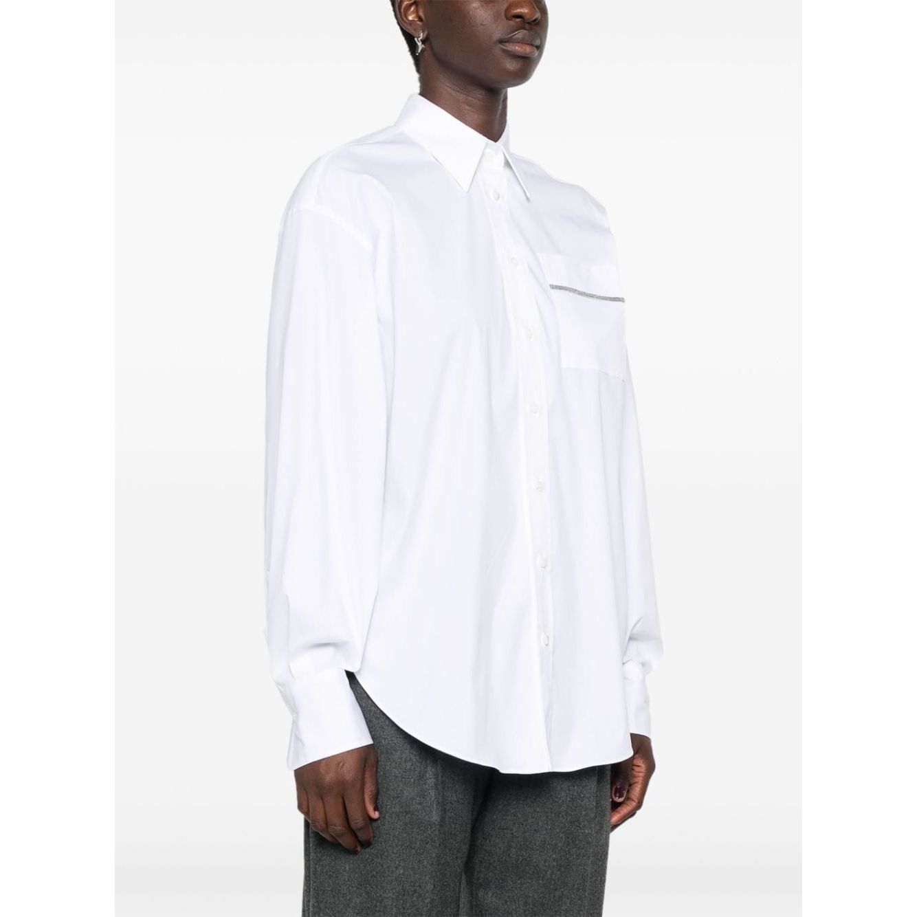 Brunello Cucinelli Shirts White Shirts Brunello Cucinelli