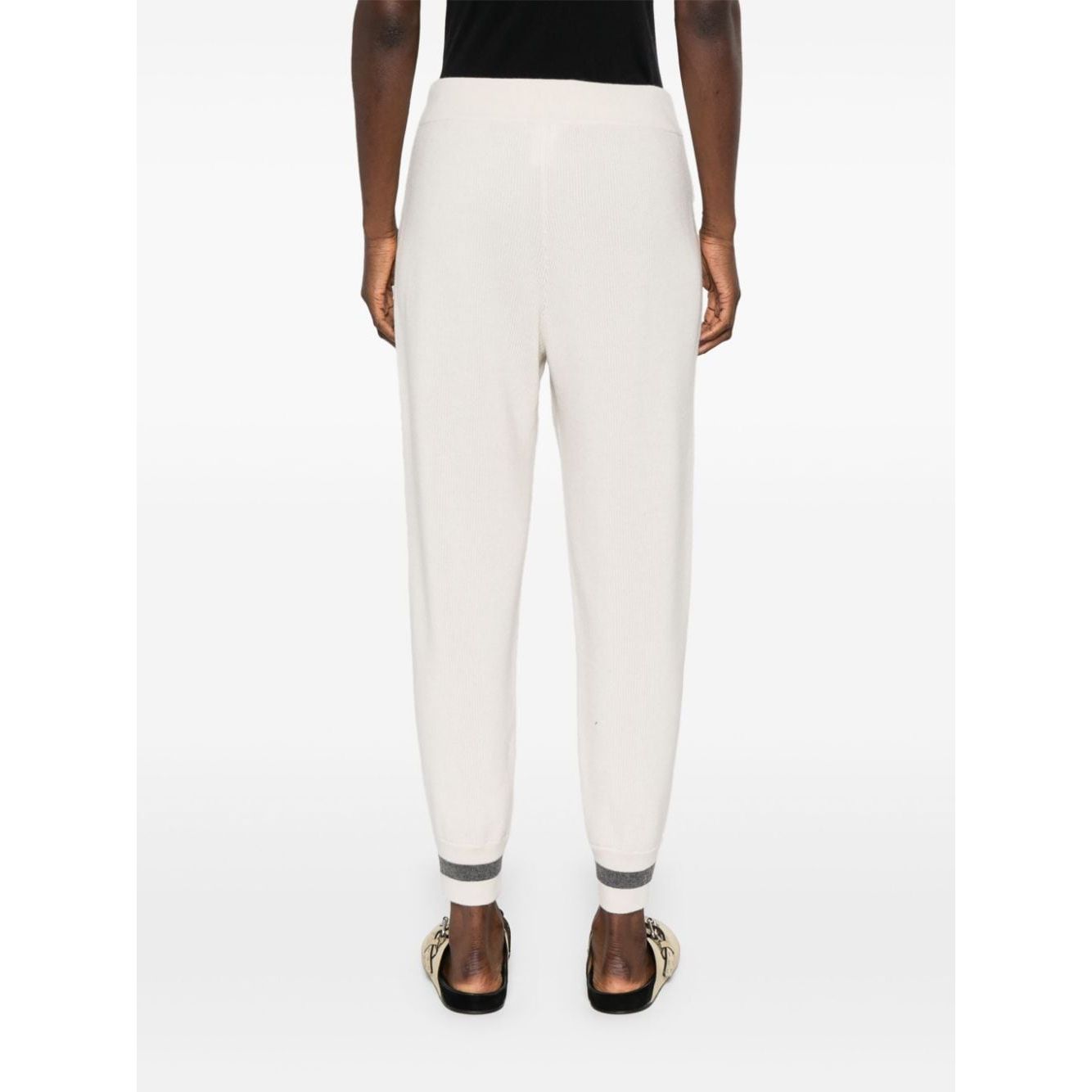 Brunello Cucinelli Trousers White Trousers Brunello Cucinelli