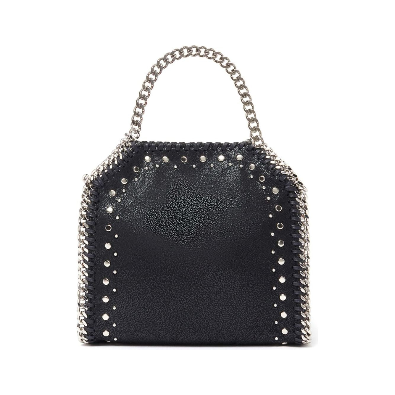 Stella McCartney black faux leather pebbled Bag Shoulder Stella McCartney