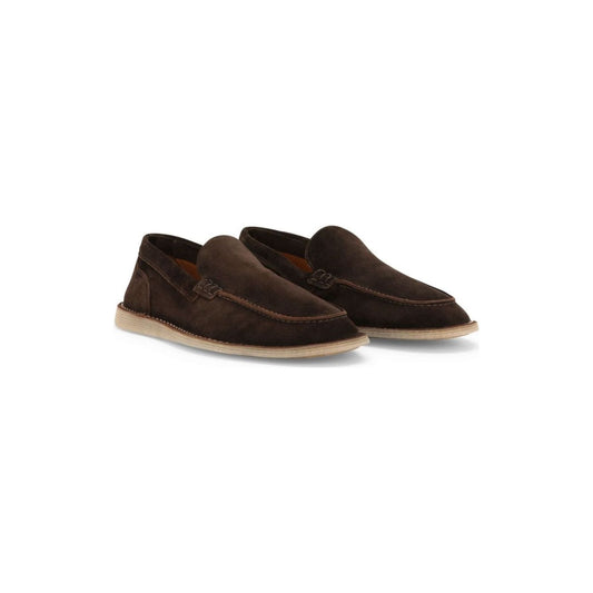 Dolce & Gabbana Flat shoes Brown Moccasins Dolce & Gabbana