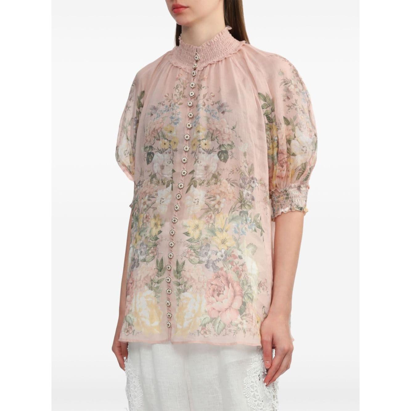 Zimmermann Shirts Pink Shirts Zimmermann