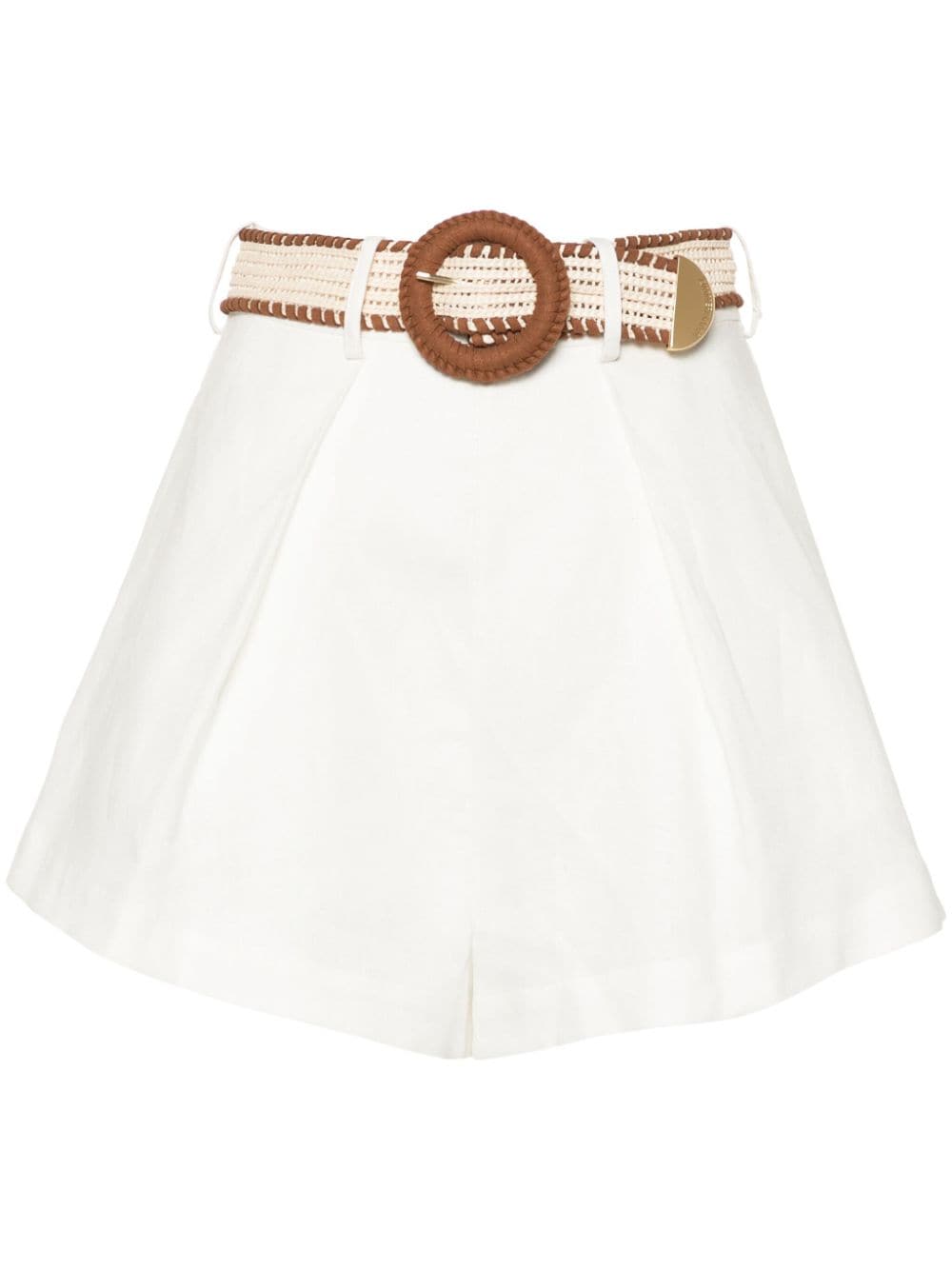 Zimmermann Shorts White Short trousers Zimmermann