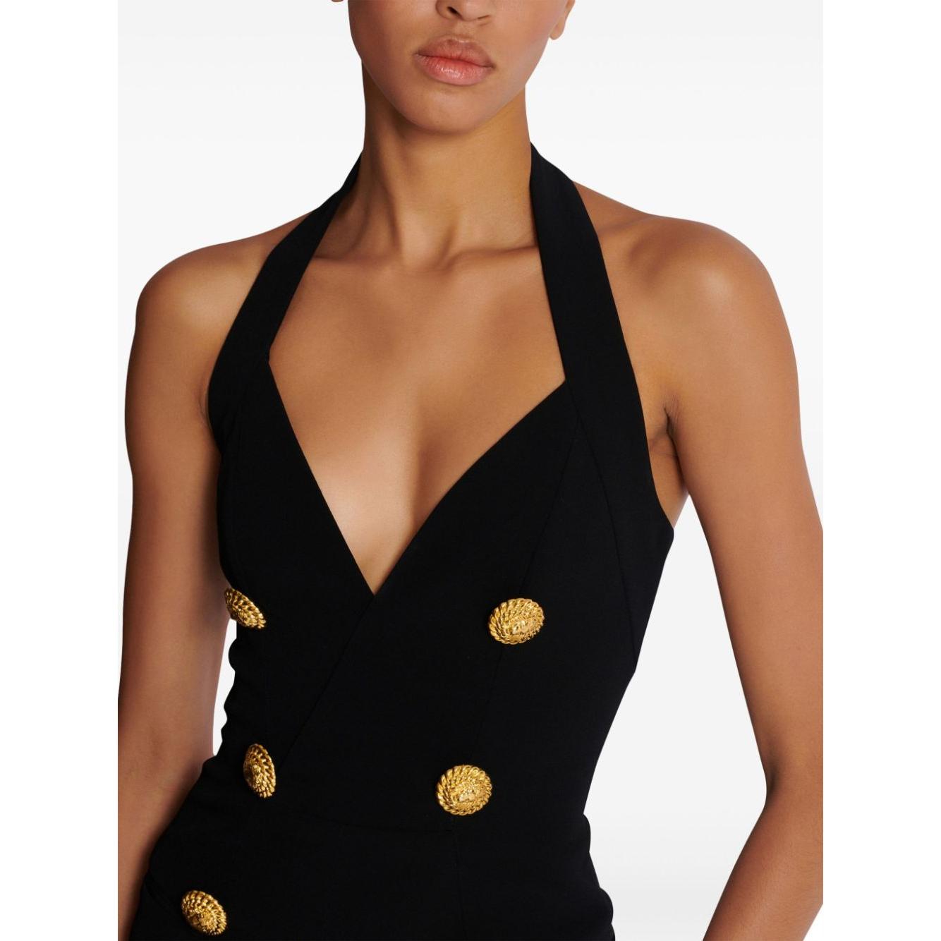 Balmain Dresses Black Jumpsuits Balmain