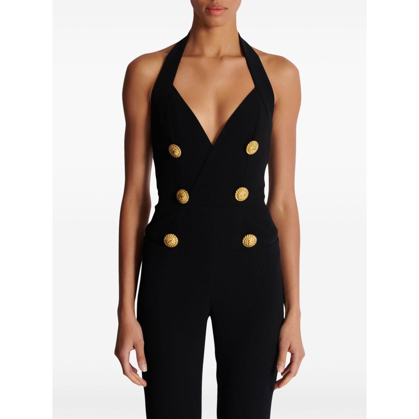 Balmain Dresses Black Jumpsuits Balmain