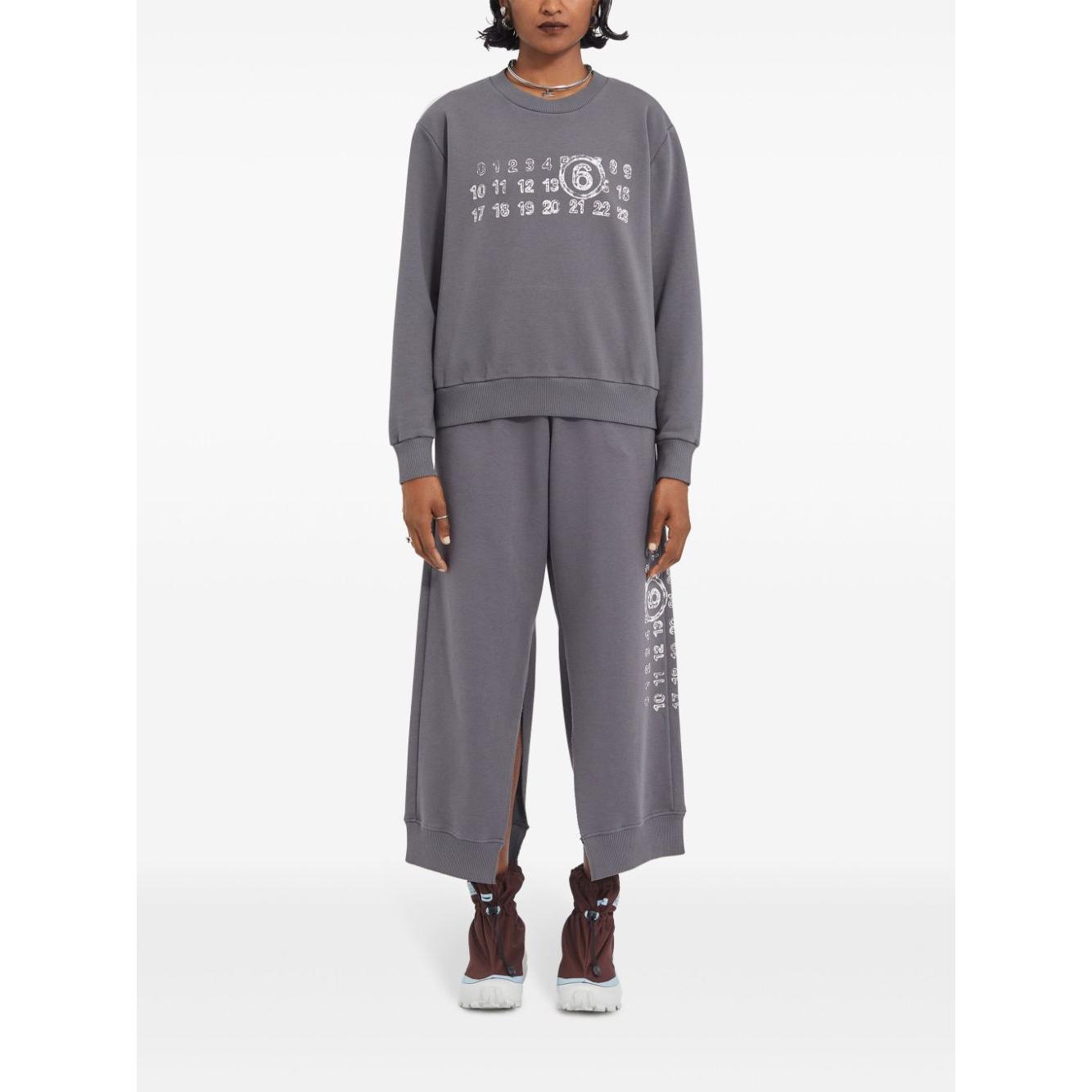 MM6 Maison Margiela Sweaters Grey Topwear MM6 Maison Margiela