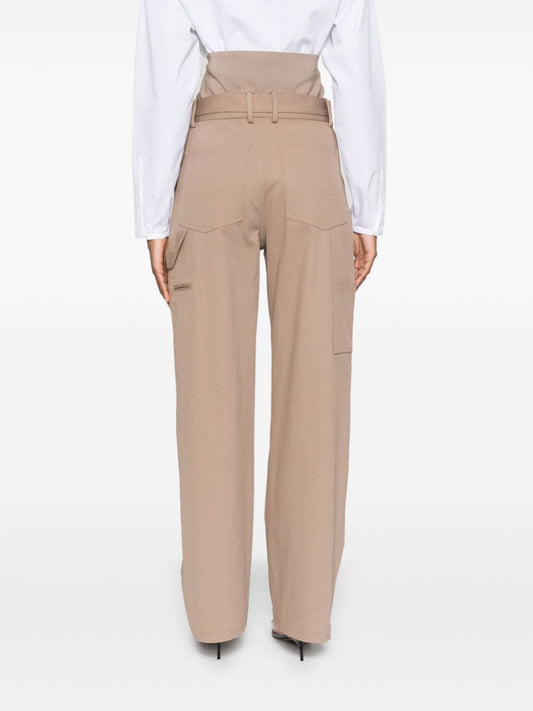 Alaia Trousers Beige Trousers Alaia