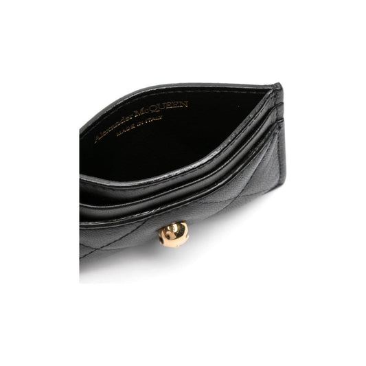 Alexander McQueen Wallets Black Wallets Alexander Mcqueen