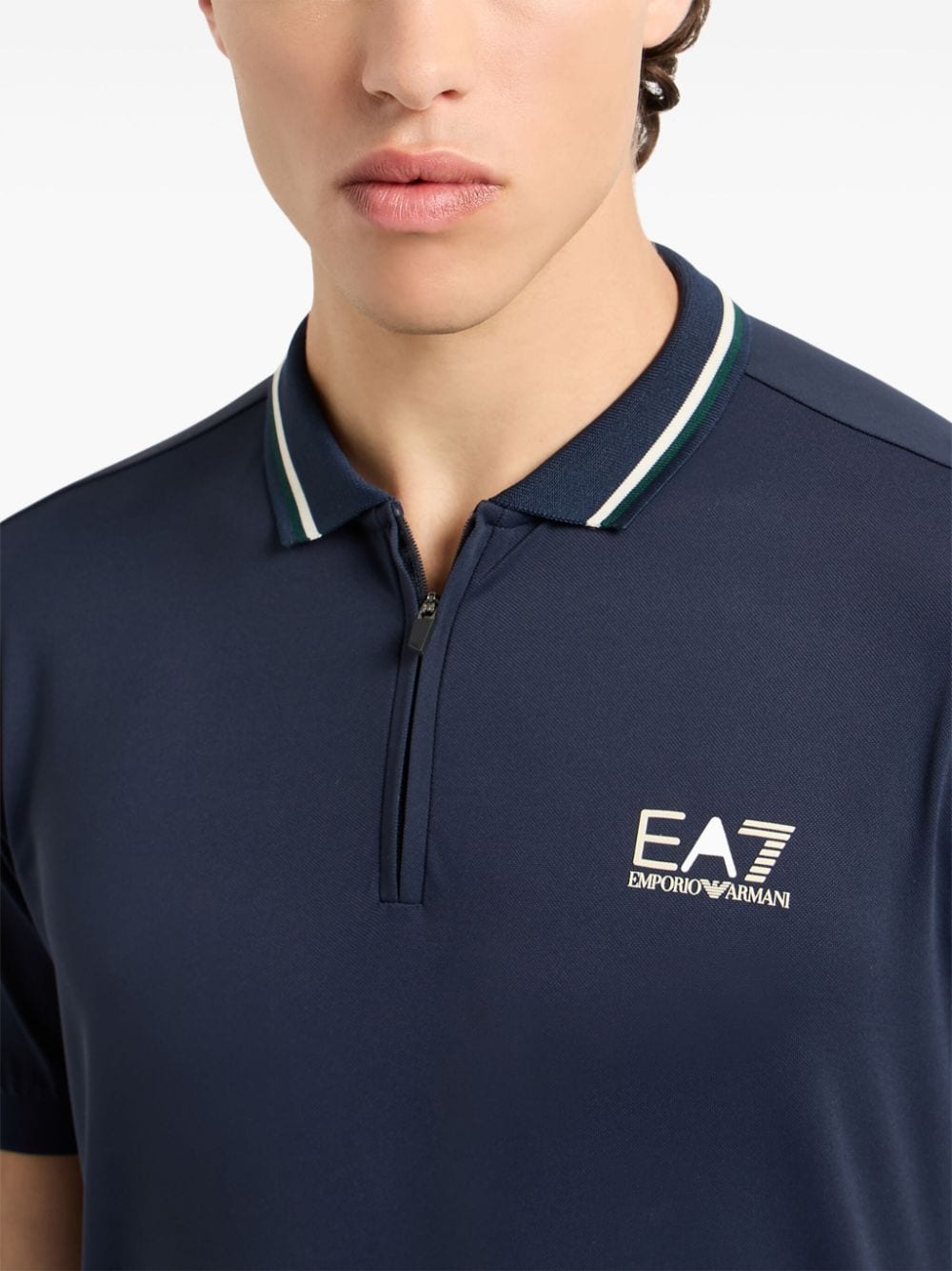 EA7 T-shirts and Polos Blue Topwear EA7