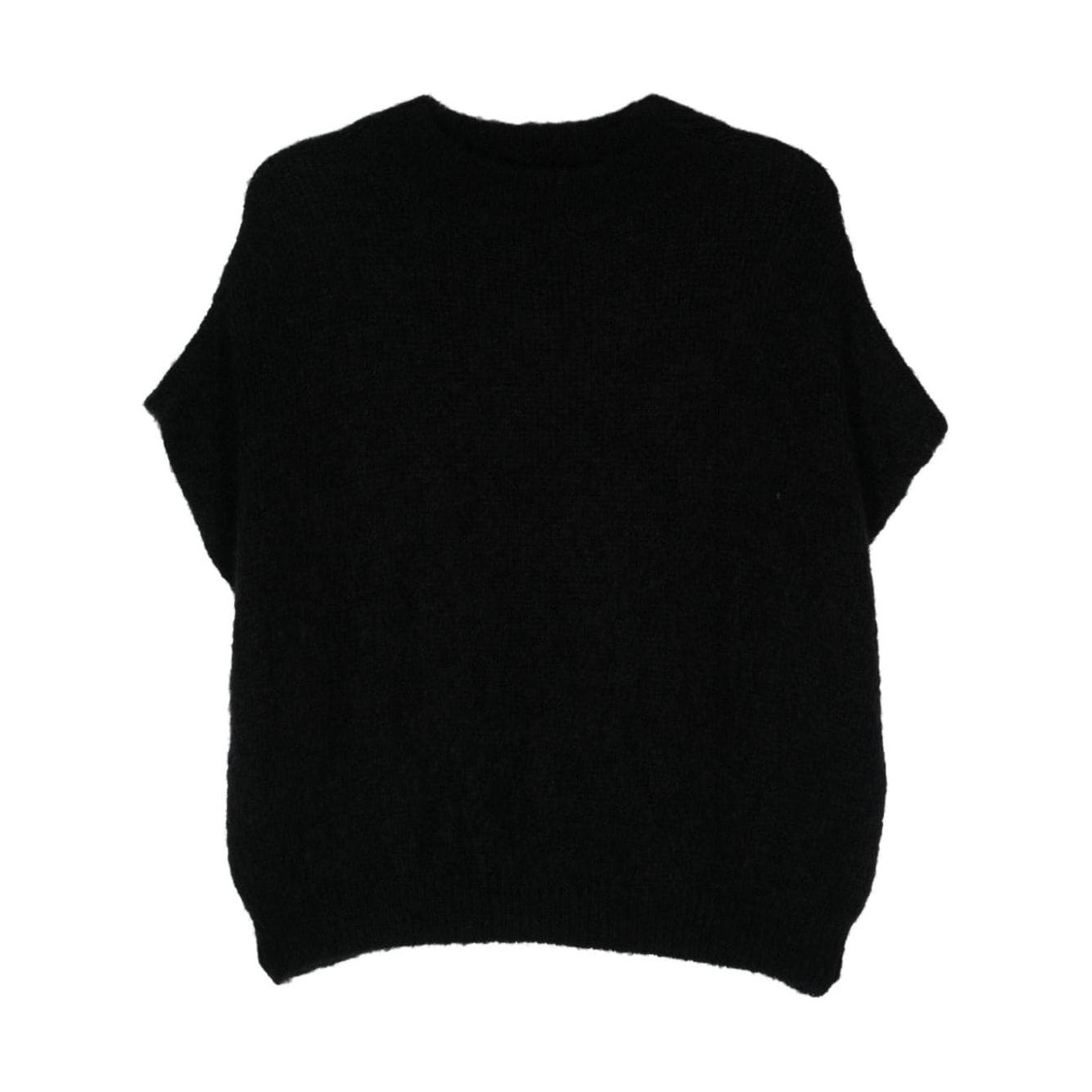 Alysi Sweaters Black Topwear Alysi