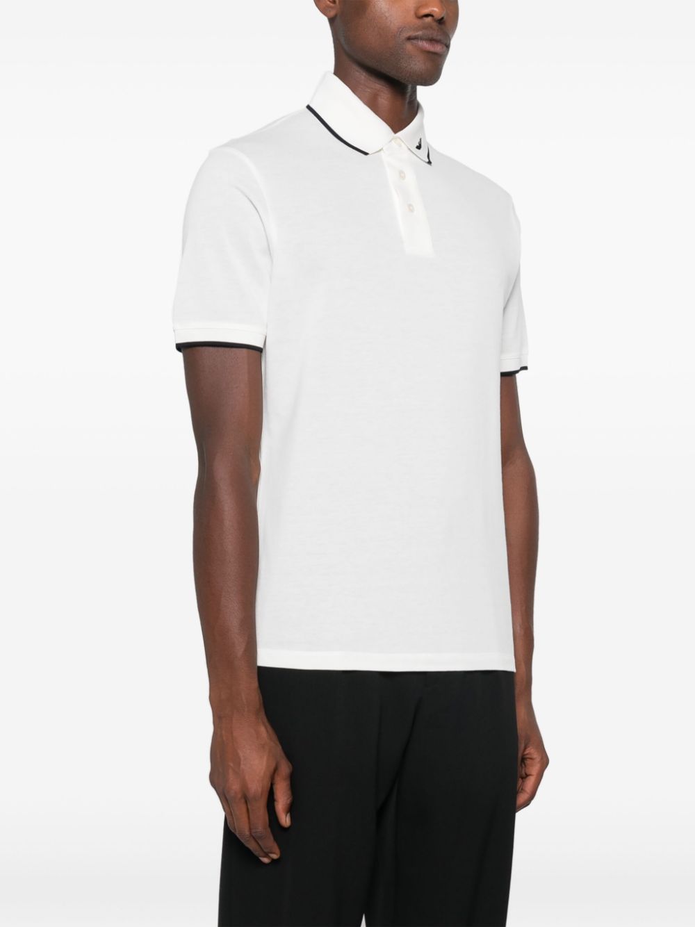 Emporio Armani T-shirts and Polos White Topwear Emporio Armani