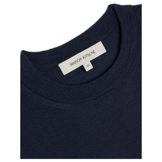 MAISON KITSUNE' Sweaters Blue Topwear Maison Kitsune'