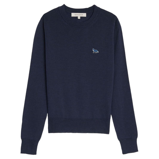 MAISON KITSUNE' Sweaters Blue Topwear Maison Kitsune'