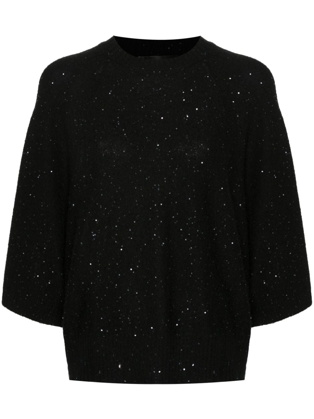 Fabiana Filippi Sweaters Black Topwear Fabiana Filippi