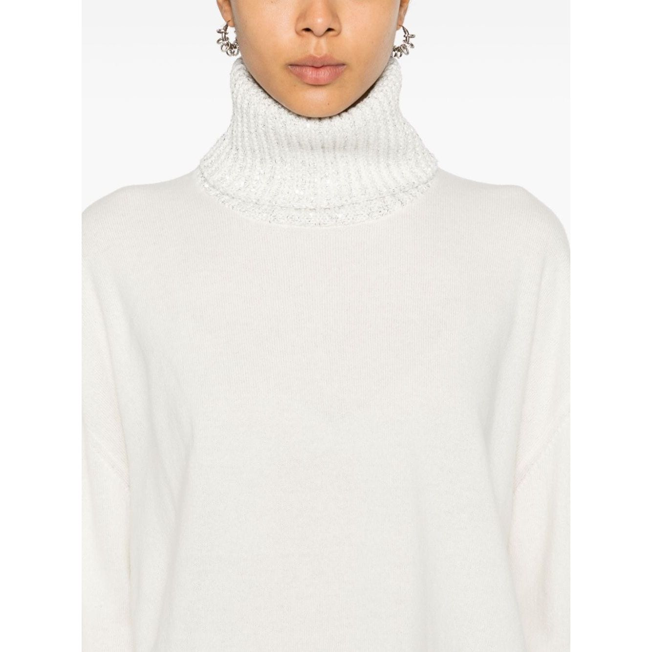 Fabiana Filippi Sweaters White Topwear Fabiana Filippi