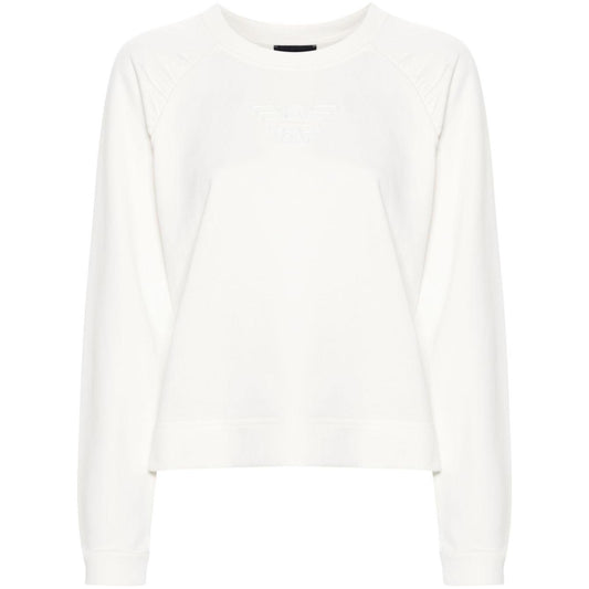 Emporio Armani Sweaters White Topwear Emporio Armani