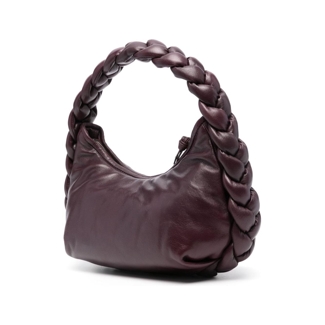 HEREU bordeaux red calf leather smooth grain Bag Handbag Hereu