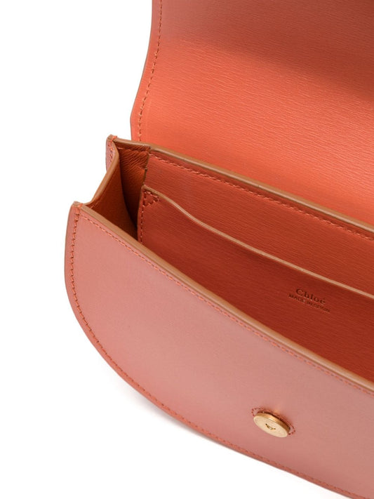 Chloè pink calf leather smooth grain Shoulder Bag Shoulder Chloè