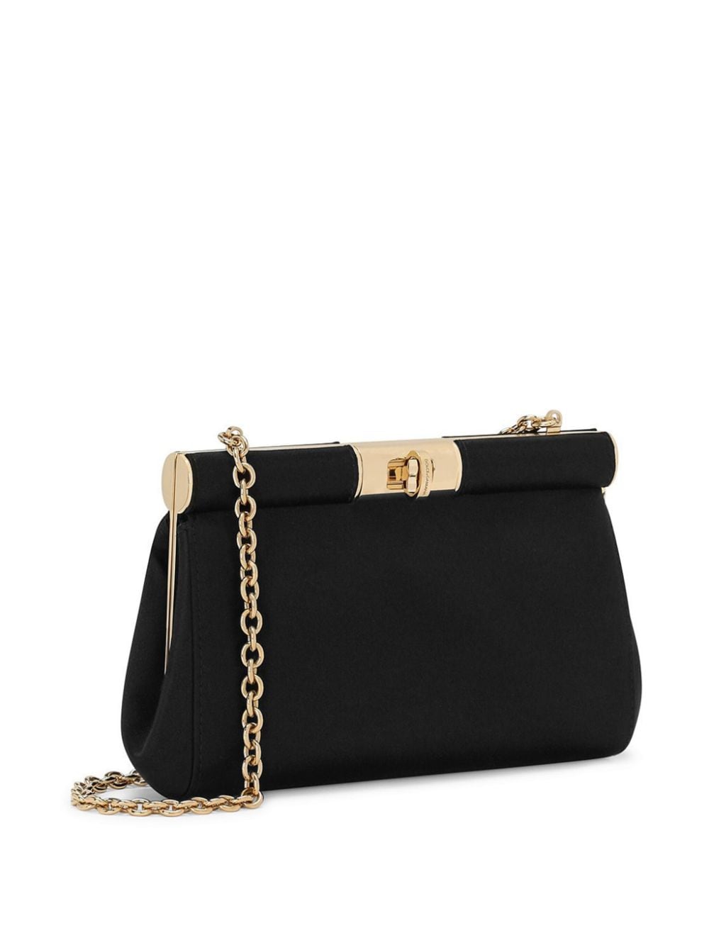 Dolce & Gabbana black leather Clutch Bag Shoulder Dolce & Gabbana