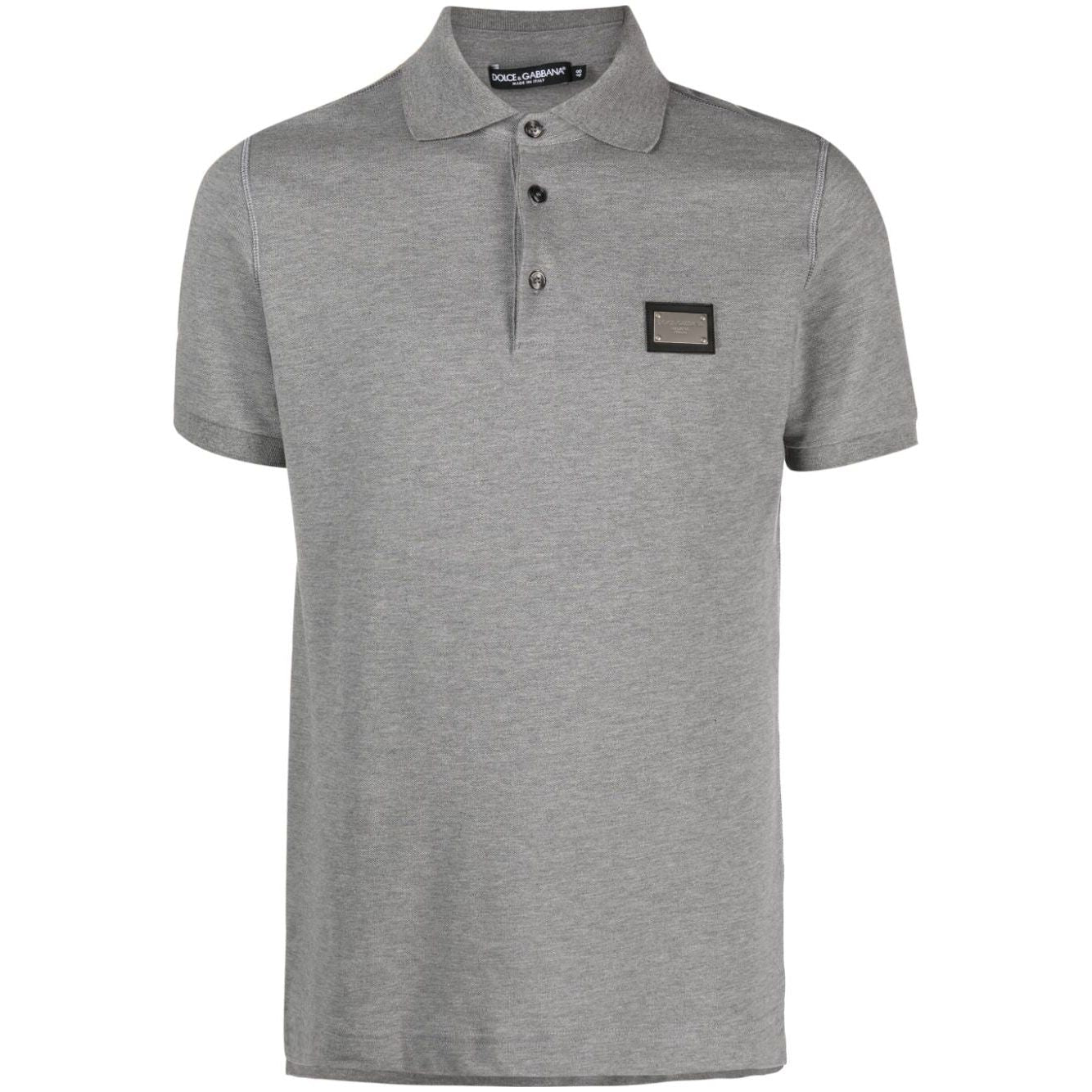 Dolce & Gabbana T-shirts and Polos Grey Topwear Dolce & Gabbana