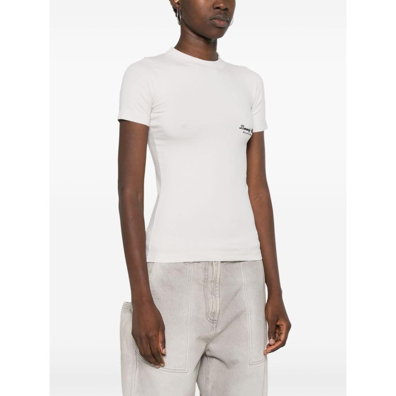 Balenciaga T-shirts and Polos Light Grey Topwear Balenciaga