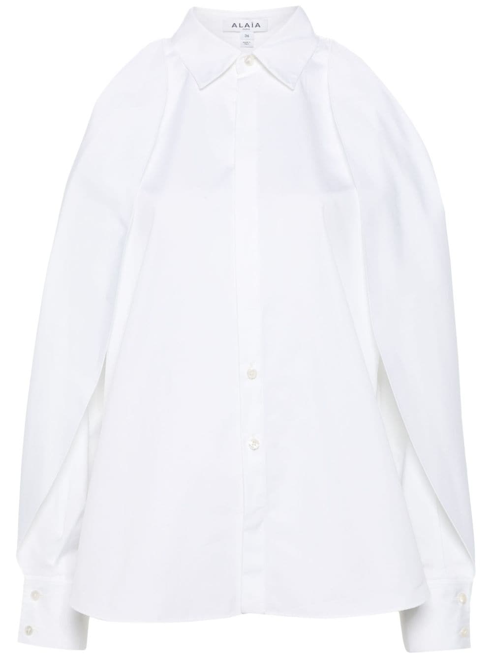 Alaia Shirts White Shirts Alaia