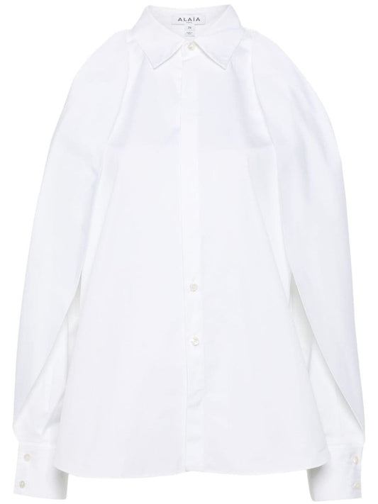 Alaia Shirts White Shirts Alaia