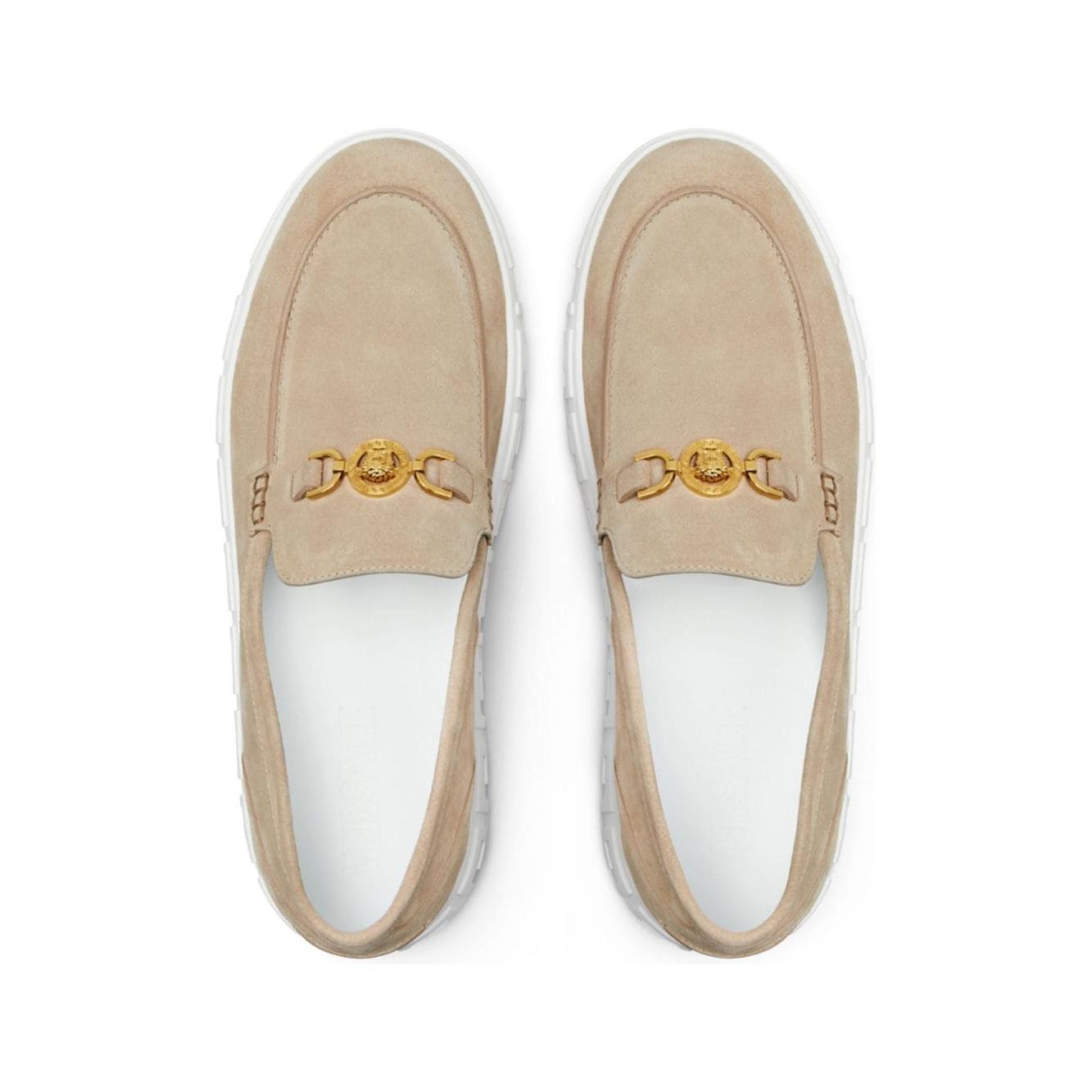 Versace Flat shoes Beige Moccasins Versace